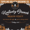 beer label for Kentucky Brunch Brand Stout (2016) (Silver Wax)